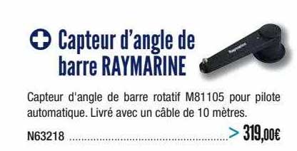 capteur d'angle de barre raymarine