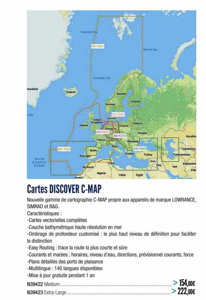 cartes discover c-map