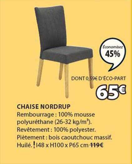 Chaise Nordrup