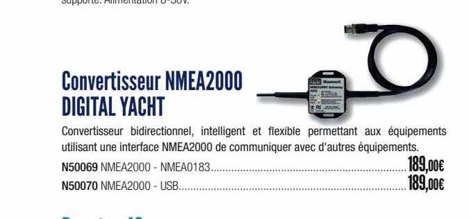 convertisseur nmea2000 digital yacht