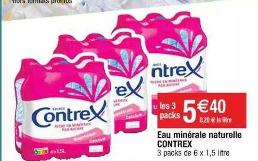 Eau Minérale Naturelle Contrex