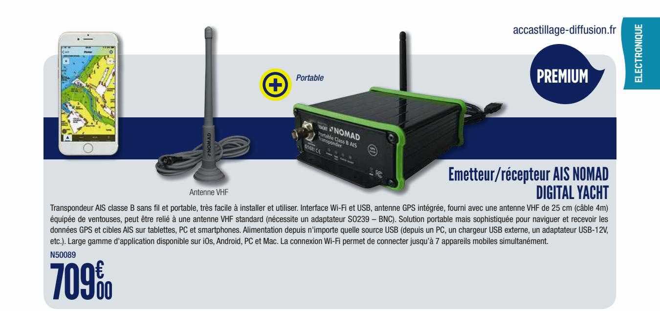 émetteur - récepteur ais nomad digital yacht
