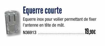équerre courte n36913
