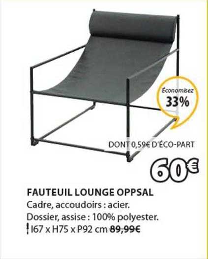 Fauteuil Lounge Oppsal