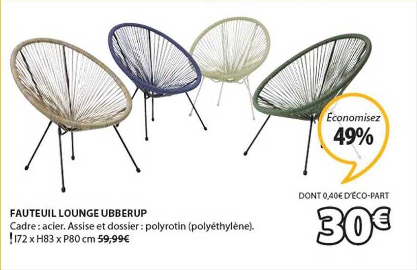 Fauteuil Lounge Ubberup