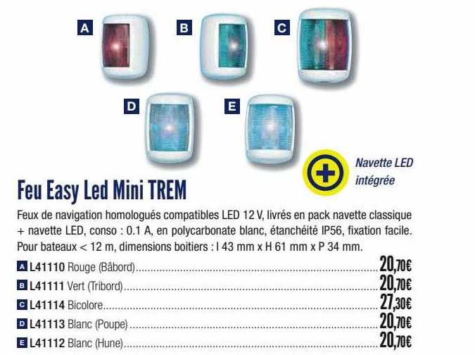 feu easy led mini trem