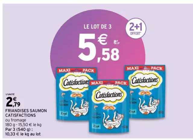 friandises saumon catisfaction