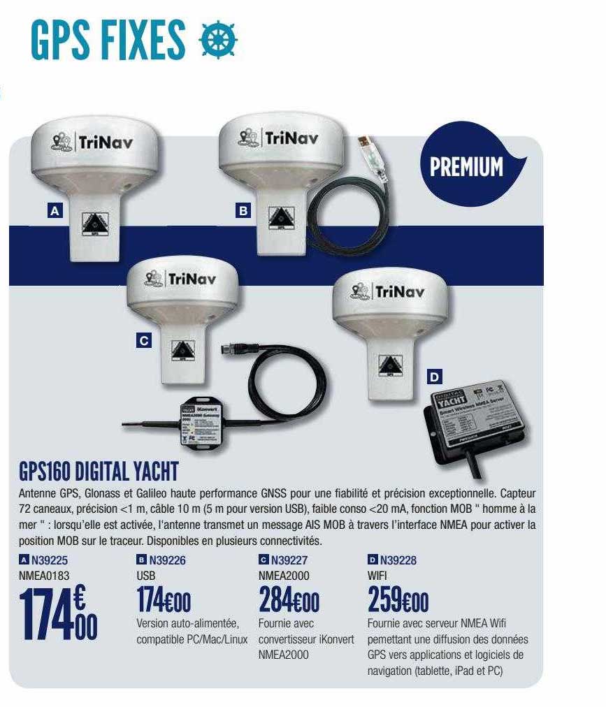 gps160 digital yacht