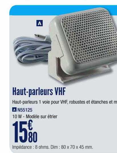 hau-parleurs vhf