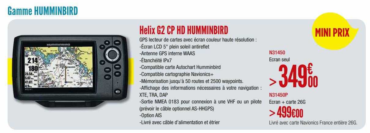 helix g2 cp hd humminbird