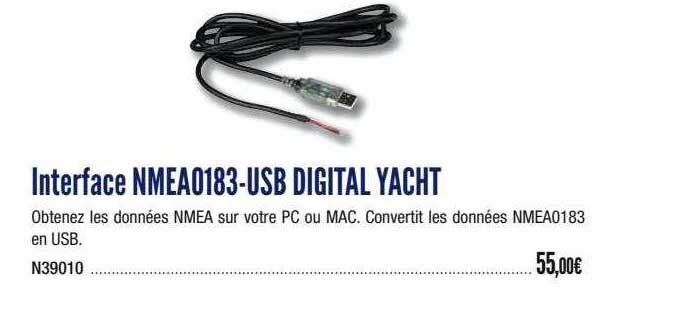 interface nmea0183-usb digital yacht