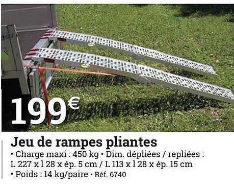 jeu de rampes pliantes