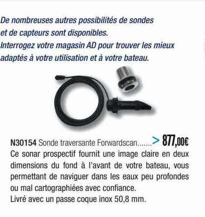 n30154 sonde raversante forwardscan