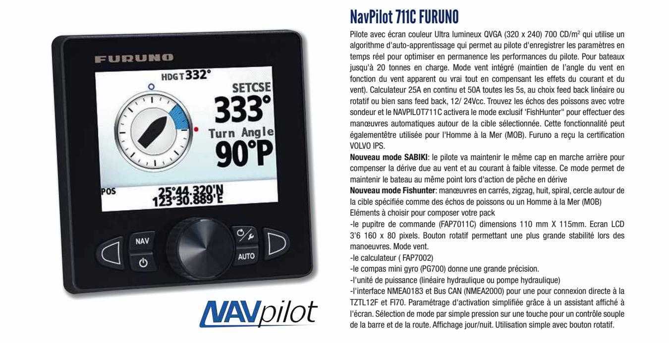 navPilot 711c furuno