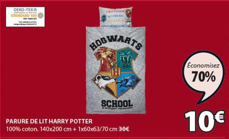 parure de lit harry potter