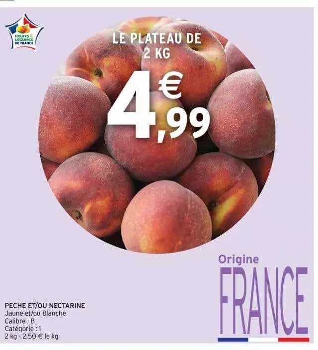 pêche et-ou nectarine