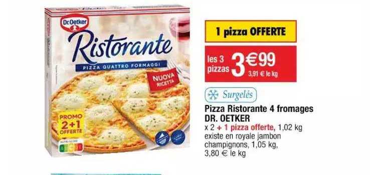 pizza ristorante 4 fromages dr. oetker