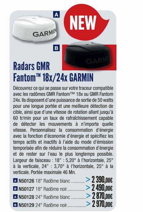 radars gmr fantom 18x-24x garmin
