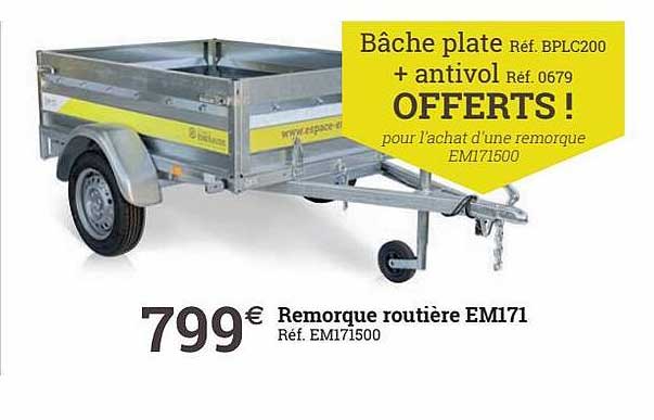 remorque routière em171