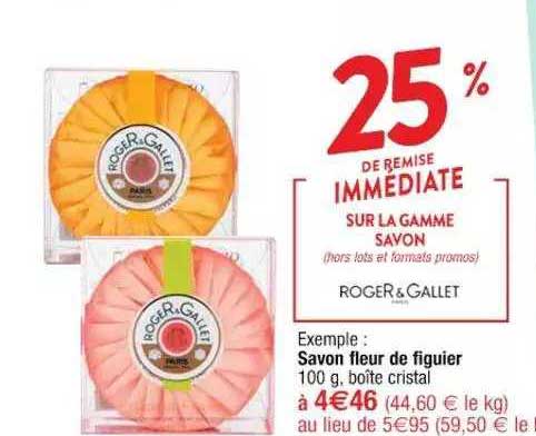 savon fleur de figuier