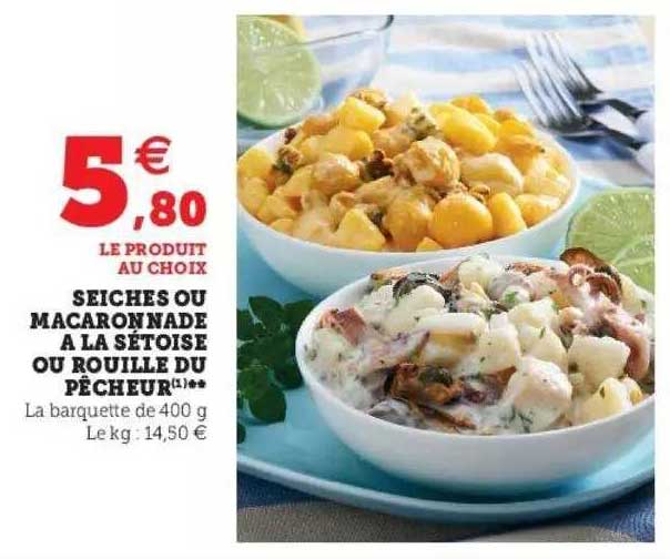 Seiches Ou Macaronnade à La Sétoise Ou Rouille Du Pêcheur