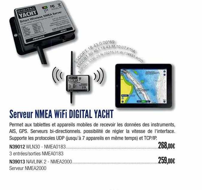 serveur nmea wifi digital yacht