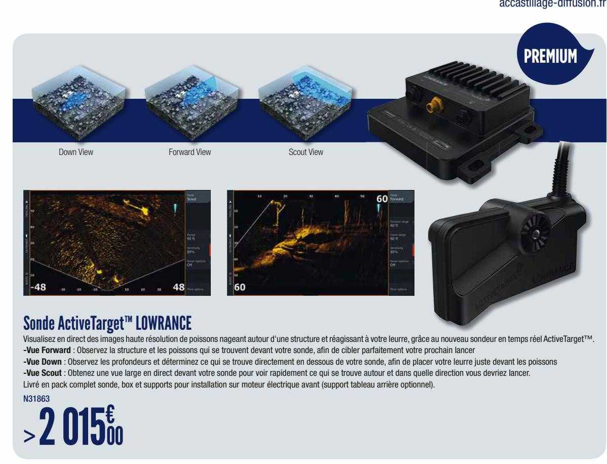 sonde activeTarget lowrance