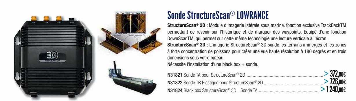 sonde structureScan lowrance