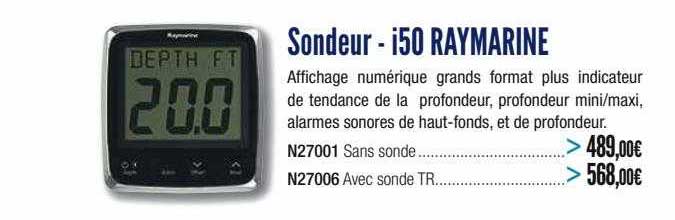 sondeur - i50 raymarine