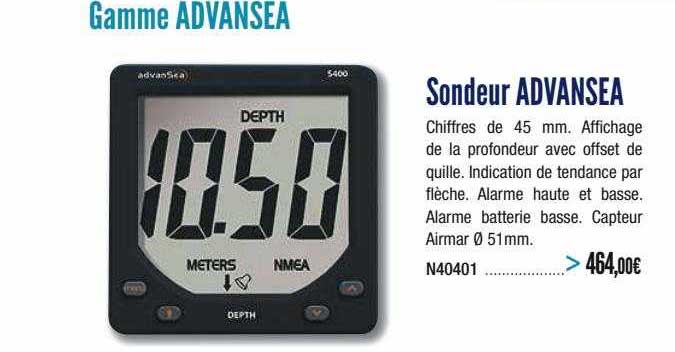sondeur advansea