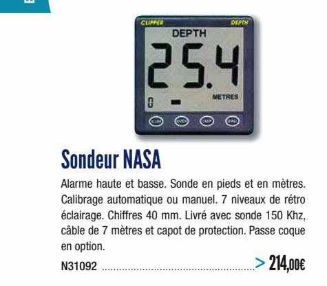 sondeur nasa