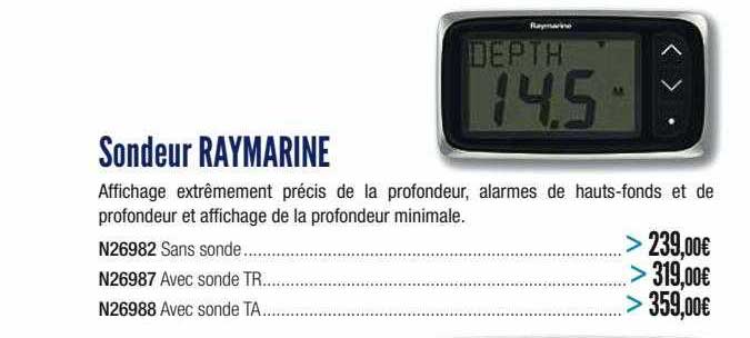 sondeur raymarine