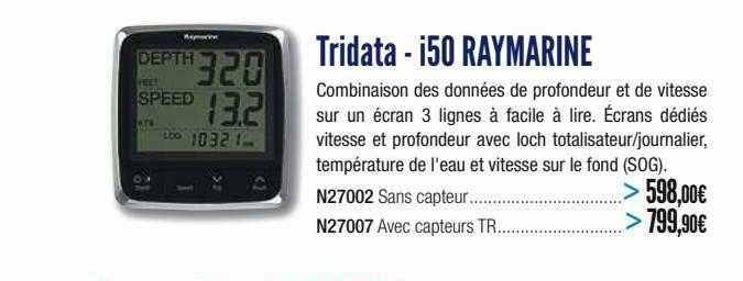 tridata - i50 raymarine