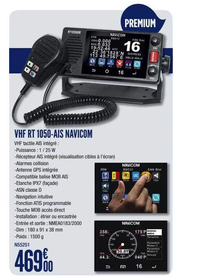 vhf rt 1050-ais navicom