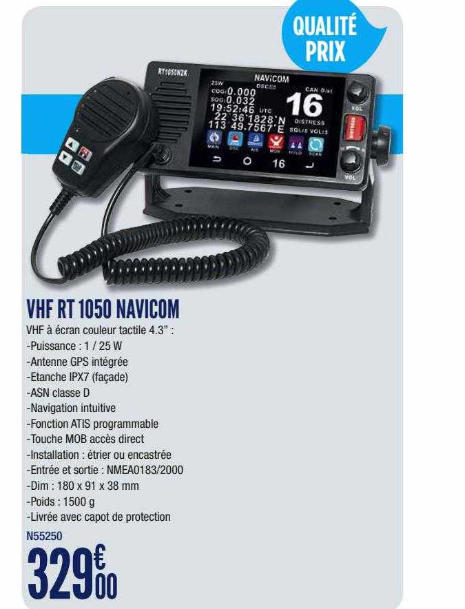 vhf rt 1050 navicom