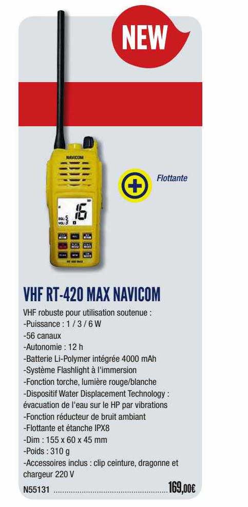 vhf rt-420 max navicom