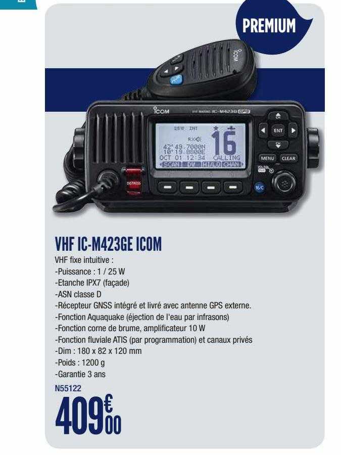 whf ic-m423ge icom
