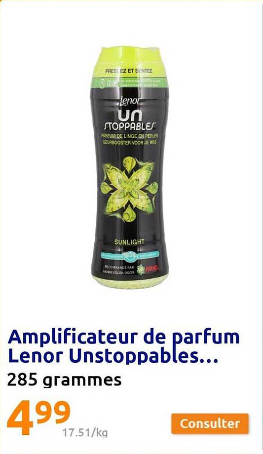 amplificateur de parfum lenor unstoppables...