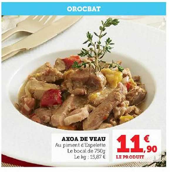 axoa de veau