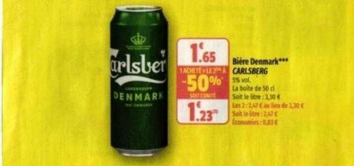bière denmark carlsberg