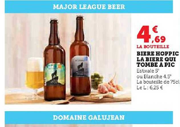 bière hoppic la bière qui tombe à pic