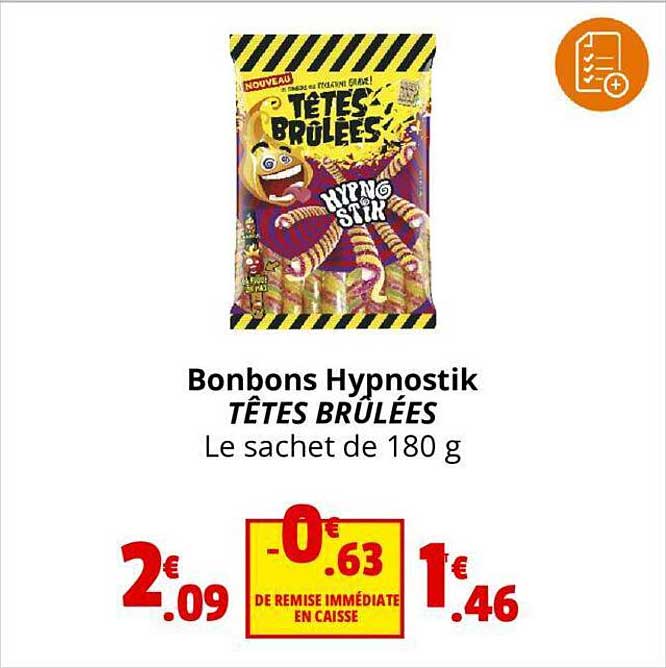 bonbons hypnostik têtes brûlées