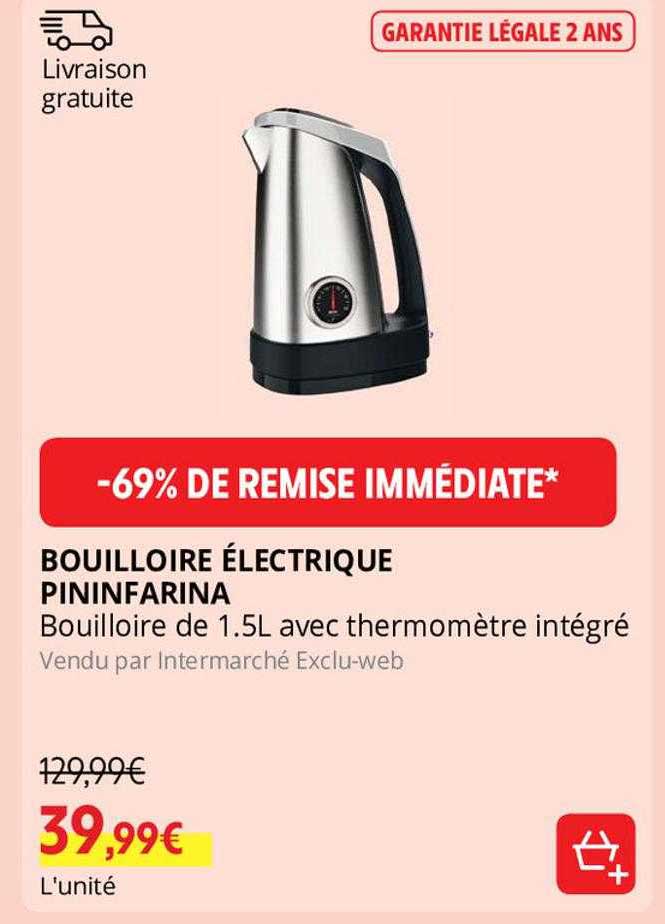 Bouilloire électrique Pininfarina