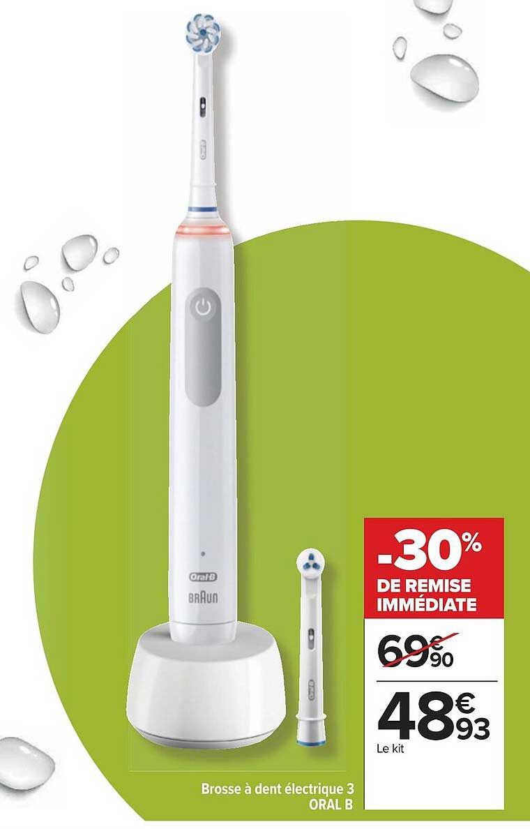 brosse à dent électrique 3 oral b