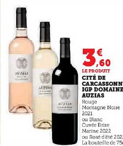cité de carcasson igp domaine auzias