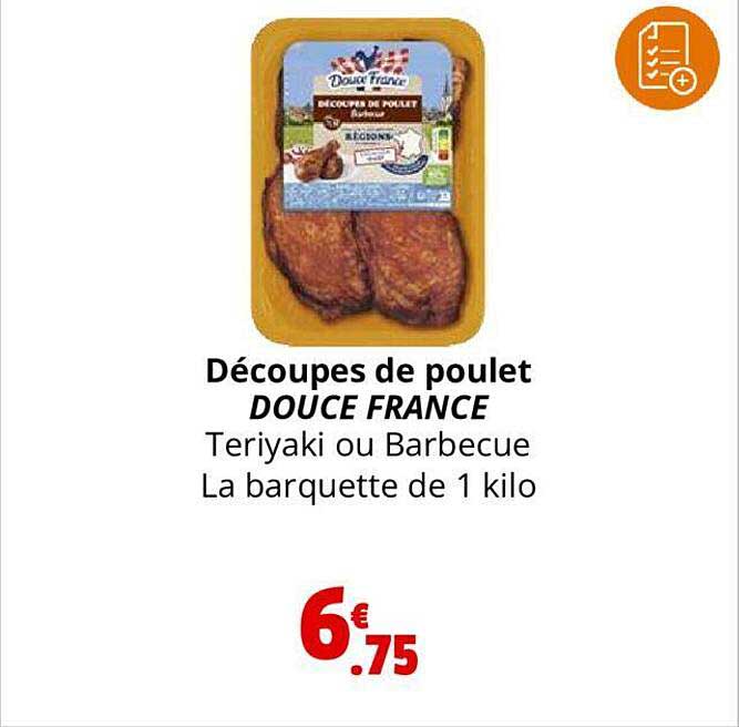 Découpes De Poulet Douce France