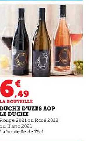 duche d'uzes aop le duche