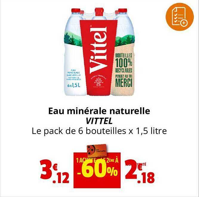 Eau Minérale Naturelle Vittel