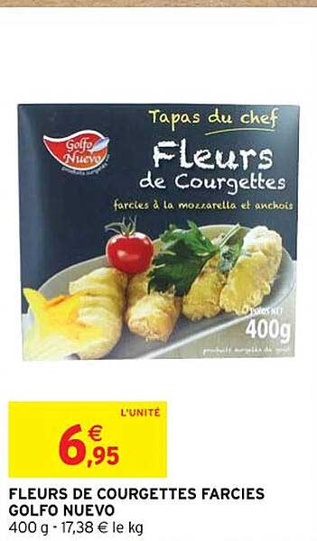 fleurs de courgettes farcies golfo nuevo