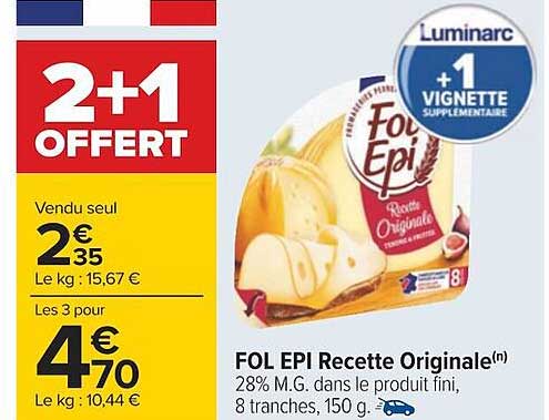 fol épi recette originale